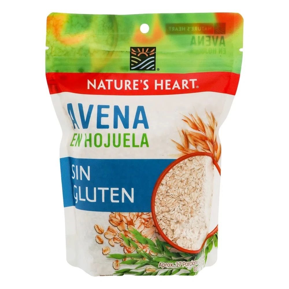 Avena hojuela sin gluten Nature´s Heart 500 grs